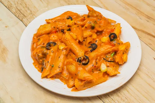 Cheese Mixed Sauce Pasta