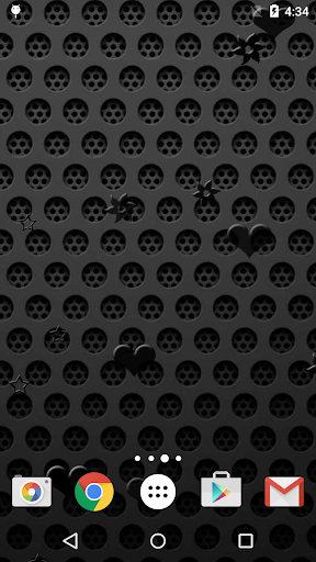 Black Patterns Live Wallpaper