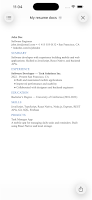Resume Maker - PDF & Word Screenshot 9 of 9