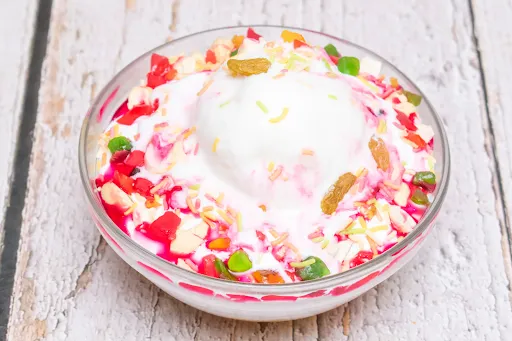 Fruit Salad With Ice Cream