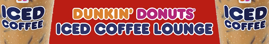 Dunkin' Donuts Iced Coffee Lounge Banner