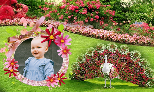 Beautiful Garden Photo Frame All Application