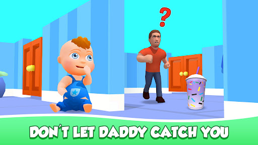 Screenshot Hide From Daddy: Little Escape