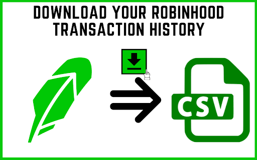 Robinhood History Downloader & Analyzer