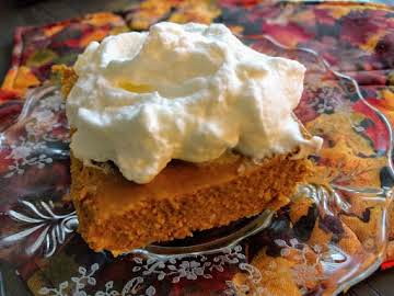 Crustless Pumpkin Cheesecake