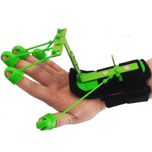 Title 3, 5-Finger Silicone Wrist Tensioner Fitness Tool....