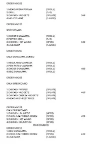 Chick-Inn menu 6