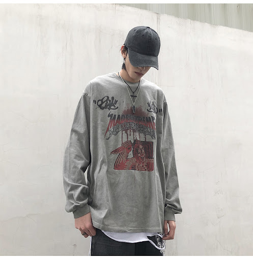 Title 9, Dark mens long-sleeved T-shirt
