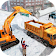 City Snow Excavator Simulator 3D icon