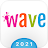 Wave Keyboard Background - Animations, Emojis, GIF logo