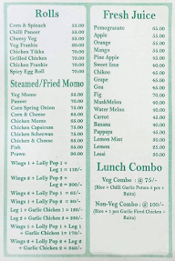 Hungers N Club menu 2