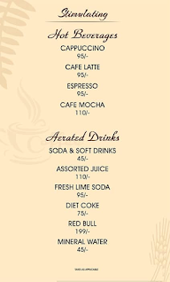 Cafe Umami menu 1