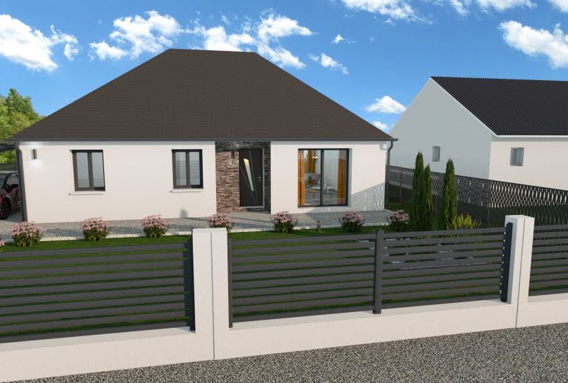  Vente Terrain + Maison - Terrain : 455m² - Maison : 83m² à Loches (37600) 