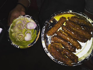 Shiv Raj at Qureshi Kabab Corner, Jama Masjid,  photos