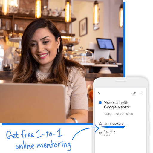 Free 1-to-1 business mentoring with Google