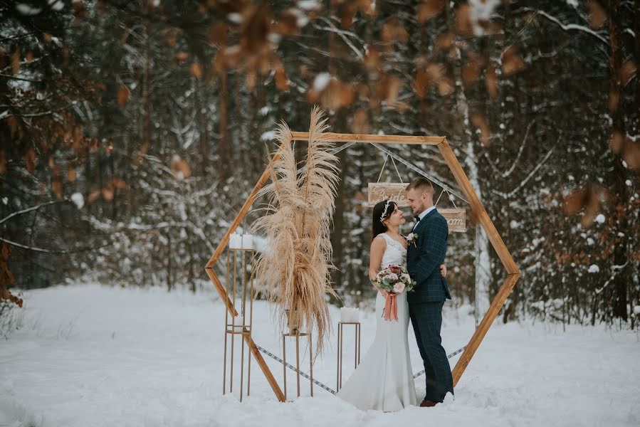 Fotógrafo de casamento Małgorzata Słowik (mordziska). Foto de 14 de janeiro 2019