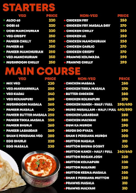 Hyderabadi Biryani menu 4