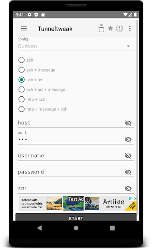 Tunneltweak - Free SSH/Proxy/VPN