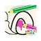 Item logo image for Colouring Games - Scribble & Dribble