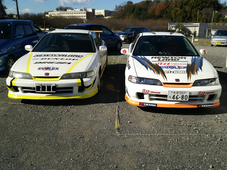 インテグラのジムカーナ・ATS・AZUR・ADVAN・ニュートンランドに関するカスタム事例の投稿画像1枚目