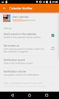 Events Notifier for Calendar Screenshot