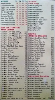 Red Chilly menu 1