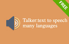 Talker: text-to-speech, many languages small promo image