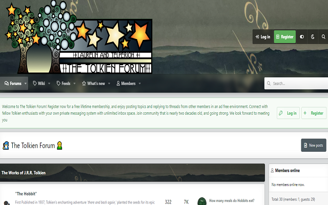 The Tolkien Forum - Enjoy Time with Knowledge Preview image 1