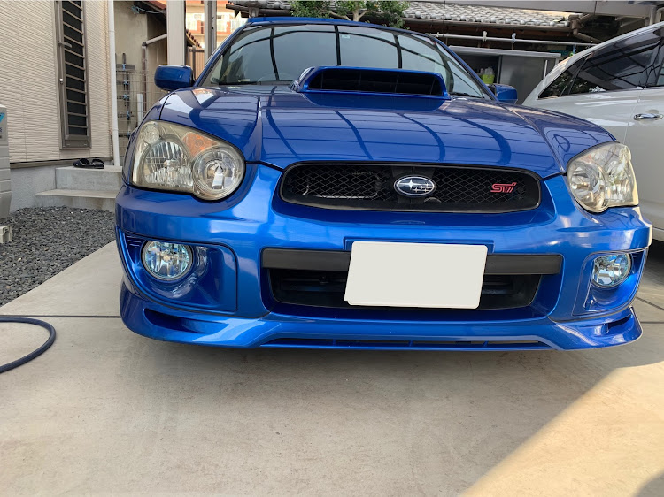 インプレッサ WRX STI 涙目 フォグライトカバー