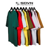 Áo Thun Trơn Unisex Form Rộng - Brand Chính Hãng Sdvn