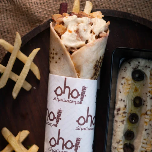 Chicken Hummus Shawarma