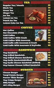 Ak's Good Will Cafe menu 5