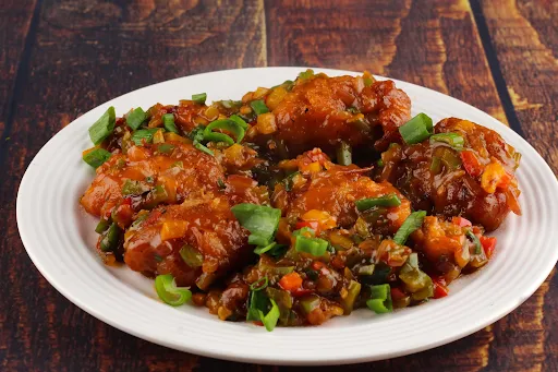 Chilli Chicken Dry [8 Pieces]