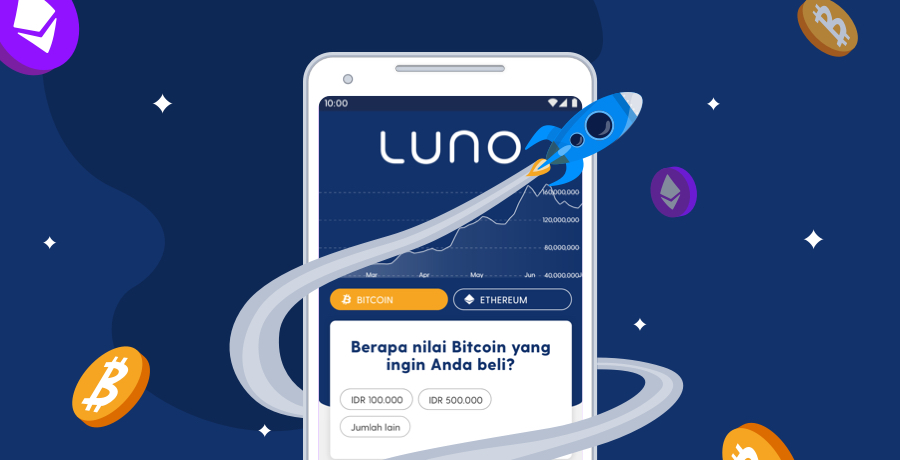 Luno untuk menyimpan aset kripto anda