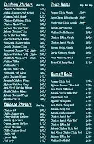 Firangi Barbeque menu 3