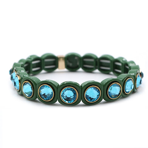 Title 15, New Small Diamond Rainbow Bracelet Alloy Spray ...