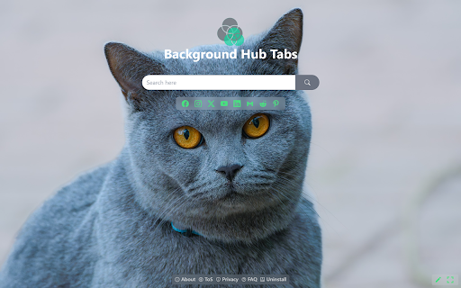 Background Hub Tabs