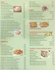 Tibetan Mother's Kitchen menu 5