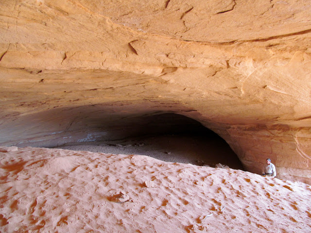 Inside the alcove