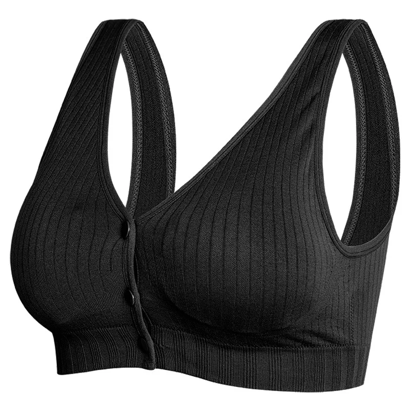 Reggiseno allattamento a gilet per donne incinte taglie forti, comfort e supporto durante la gravidanza e l'allattamento.
