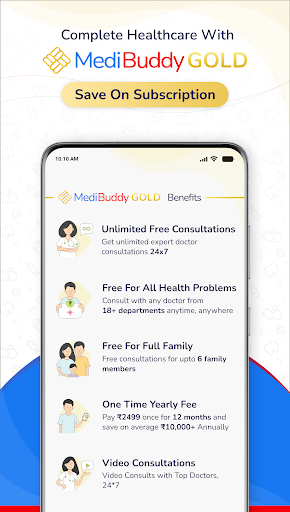 Screenshot MediBuddy-Online Dr, Lab, Meds