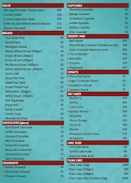 Sin Bakers & More menu 3