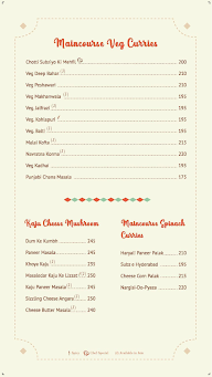 Spicenation Express menu 5