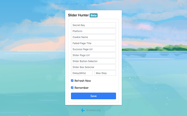 Slider Hunter chrome extension