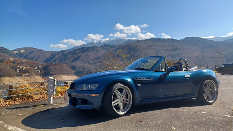 Z3 ロードスターの有峰森林公園🎄・ぜんちゃん、まさかの体調不良❗😱・立山の雪化粧に関するカスタム事例の投稿画像8枚目