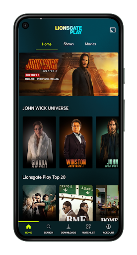 Screenshot Lionsgate Play: Movies & Shows