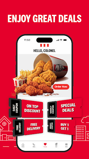 Screenshot KFC Thailand