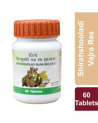 Patanjali Divya Shirahshooladi Vajra Ras 60 Tab - 30 gm