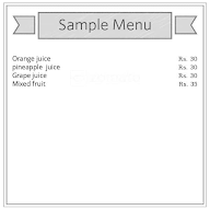 Fresh Juice Point menu 1