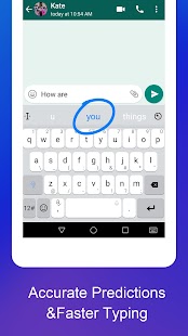 TouchPal Keyboard Pro- type with AI assistant  Screenshot